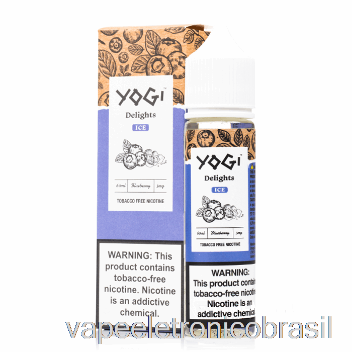 Vape Vaporesso Gelo De Mirtilo - Delícias Do Iogue - 60ml 3mg